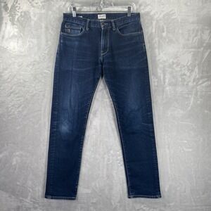 Todd Snyder Jeans men's 30x29 Slim Fit Stretch 5-Pocket Blue Denim Dark Wash